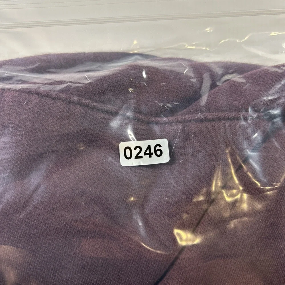 The North Face Maroon Men's Size large Distressed Camping Hoodie Stains See Desc